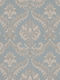 Wallpaper Damaschi Vinyl Blue L1005xW53cm