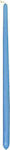 Easter Candle Round Blue 40cm 40pcs Blue