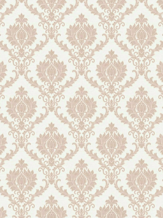 Wallpaper Damaschi Vinyl Pink L1005xW53cm