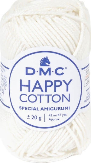 DMC Happy Cotton 392 Cotton 761 Sugar White 43m 20gr