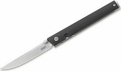 Columbia River Knives Ceo Taschenmesser Schwarz mit Klinge aus Stahl