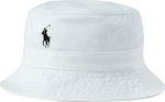 Ralph Lauren Υφασμάτινo Ανδρικό Καπέλο Στυλ Bucket Λευκό