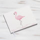 Παρίσης Χειροποίητο Βιβλίο Ευχών Flamingo Ροζ από Χαρτόνι