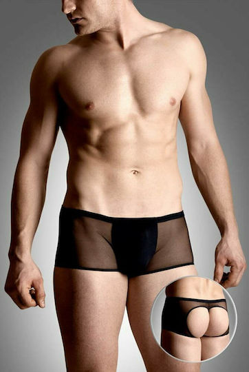 Softline 4493 Men's Shorts Herren Sexy Boxer Schwarz