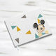 Parisis Handgefertigtes Gästebuch Mickey Hello World Mehrfarbig aus Pappe NBE260