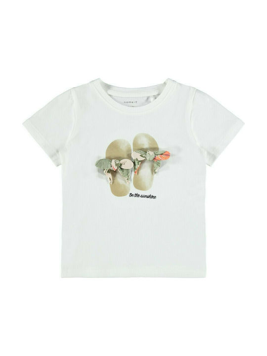 Name It Kinder-T-Shirt Weiß