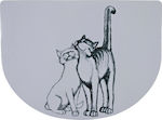 Trixie Pussy Cat Placemats for Cat in White Color 24540