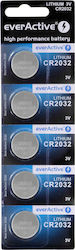 everActive Μπαταρίες Λιθίου CR2032 3V 5τμχ