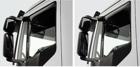 Farad Set of Windbreakers Front Car for Mercedes-Benz Actros 2pcs