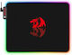 Redragon Pluto Soft P026 Gaming Mouse Pad Medium (330mm) με RGB Φωτισμό Μαύρο 28.03.0008