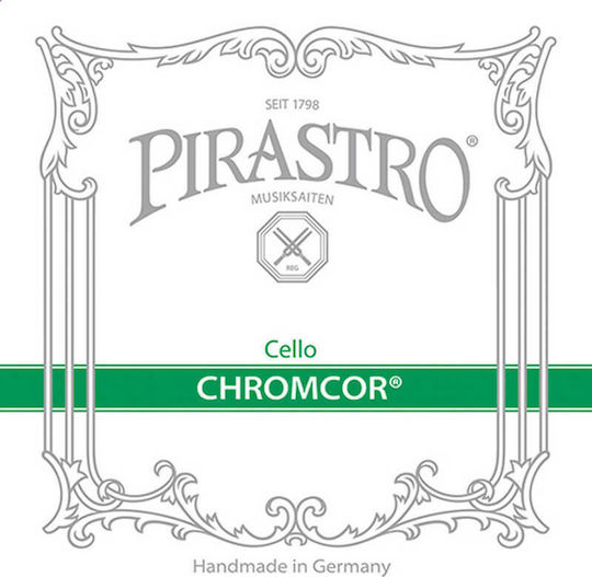 Pirastro Chromcor 4/4 Μονές Χορδές Steel Τσέλου 4τμχ