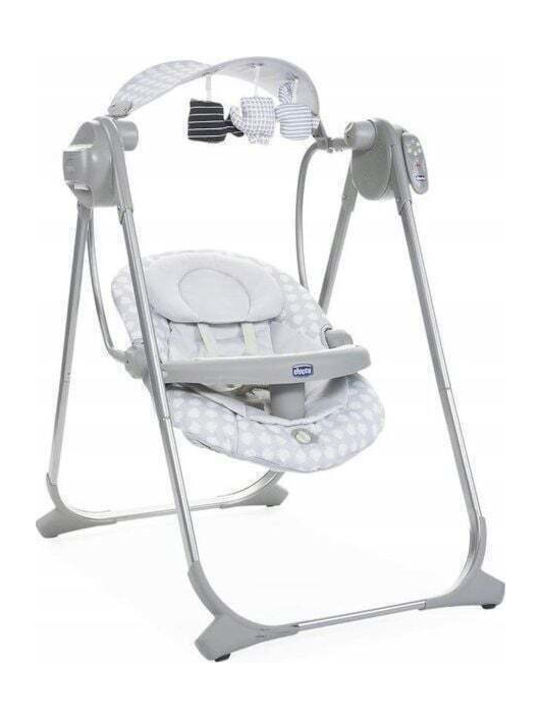Chicco Polly Swing Up Χειροκίνητο Relax Μωρού White Chicco Polly Swing Up Χειροκίνητο Relax Μωρού White