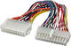 Akyga P1 20 Pin Αρσενικό Αντάπτορας Θηλυκό 24-Pin ATX - Cable 0.15m Πολύχρωμο AK-CA-66