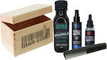 Barcode Professional Beard Care Box με Shampoo 300ml, Beard Balm 100ml, Beard Oil 30ml & Χτένα Μαύρη