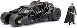 Jada Toys The Dark Knight Batmobile And Batman 1:24 Mașinuță 1:24 pentru 8++ Ani 253215005