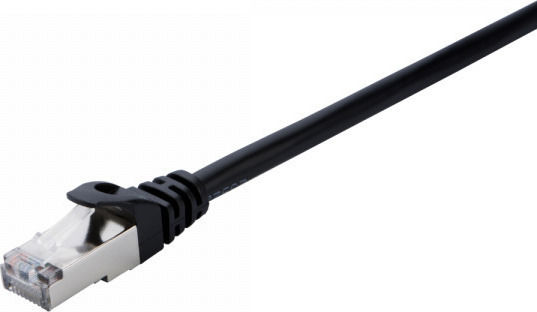 V7 S/FTP Cat.7 Ethernet Network Cable 0.5m Black 1pcs