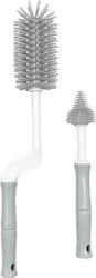 Bo Jungle Cleaning Brush for Baby Bottles Gray B-Bottle Brush Set 2pcs