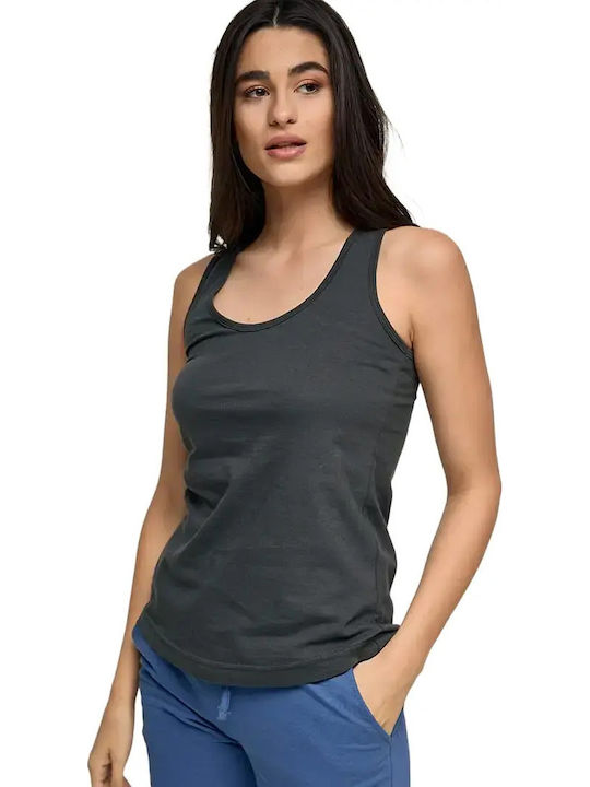 Bodymove Bluza Damă Sport Fără Mâneci Gri