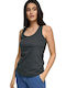 Women's Sleeveless Sports Blouse Gray