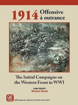 GMT Games Board Game 1914 Offensive à Outrance for 2-4 Players 14+ Years 1314 (EN)