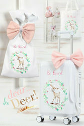 Parisis Fawn Baptism Set with Animals Theme
