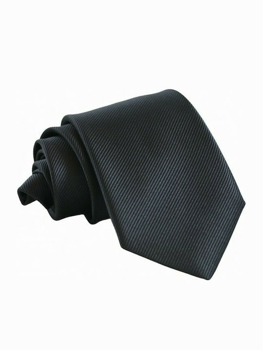 Black Tie Monochrome Striped 7.5cm.