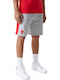 New Era Chicago Bull Men's Athletic Shorts Gray