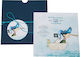 My Mastoras Sailor Baptism Invitation Sea with Envelope