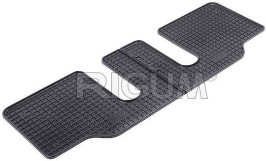 Rigum Rear Mats 2pcs for Mazda 5 2005 2010 Black
