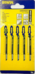 Irwin T119BO BJSB Wood Jig Saw Blades 5 Pieces