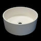 S19 Solid Surface Deasupra Blatului Chiuvetă din Material Sintetic 40x40x15cm Alb
