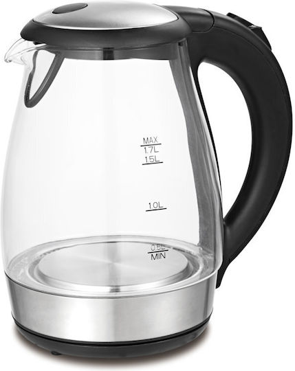 First Austria Fierbător 1.7lt 2200W Argintiu