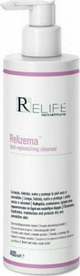 Relife Relizema Lipid Replenishing Cleanser Κατάλληλη για Ατοπική Επιδερμίδα 400ml