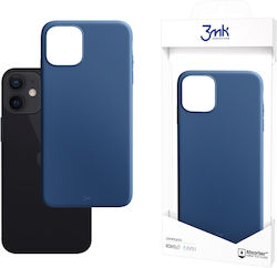 3MK Matt Back Cover Σιλικόνης 1.2mm Μπλε (iPhon...