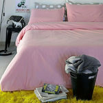 Melinen Σετ Σεντόνια Υπέρδιπλα με Λάστιχο 160x200x32 Urban Rose