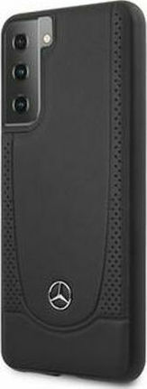 Mercedes-Benz Urban Back Cover Piele Negru (Galaxy S21+ 5G)