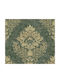 Wallpaper Baroque Vinyl Green L1005xW53cm Washable