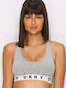 Boyfriend Women's Bra without Padding Gray