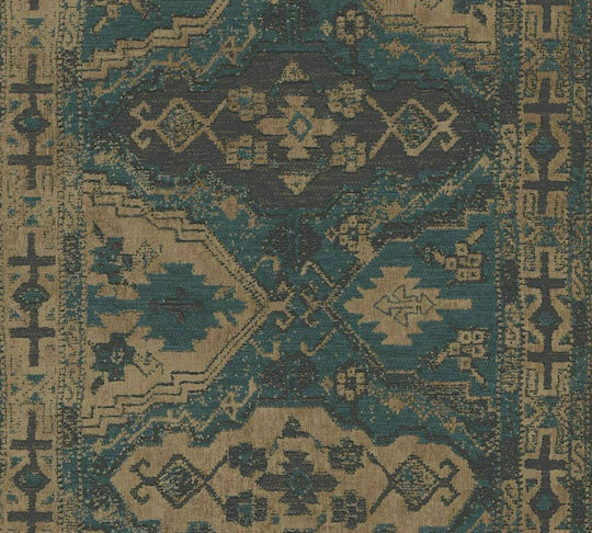 Тапет за Стена Ethnic Винил Зелена 1005x53см Миеща се