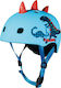 Micro 3D Scootersaurus Kids' Helmet for City Bike Blue Medium (52-56cm)