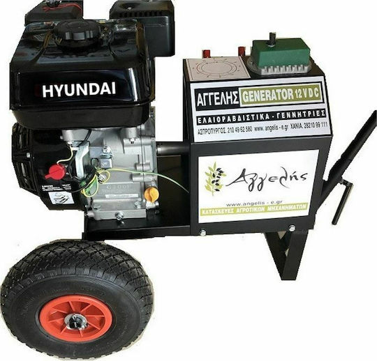 Agelis Radial Olivenhain-Erntemaschinenzuführung mit Motor Hyundai 650Q und Dynamo