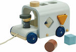 Plan Toys Shape Sorting Toy Sorting Bus made of Wood for 10++ Months