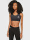 Ebba Women's Sports Bra without Padding Black