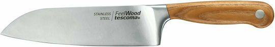 Tescoma Feelwood Knife Santoku from Stainless Steel 17cm