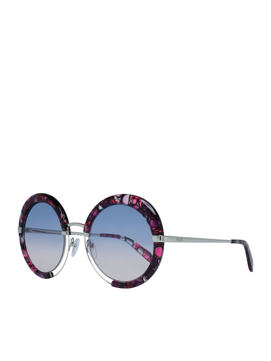 Emilio Pucci Women's Sunglasses with Multicolour Frame EP0114 54W