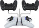 Raptor Dual Charging Dock Charging Station for 2 controllers PS4 / PS5 White