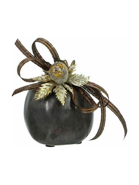 Marhome Tabletop New Year's Lucky Charm Pomegranate Bronze Ceramic 9x10cm