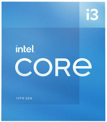 Intel Core i3-10105 3.7GHz Processor 4 Core for Socket 1200 in Box with Heatsink