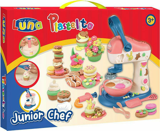 Luna Plasticine Play Mixer with Tools for 3+ Years