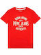 Kinder-T-Shirt Rot JACK